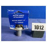 New Chicago Die Cast Motor Arbor Attachment,...