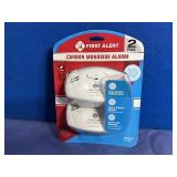New First Alert 2 Pack Carbon Monoxide Alarm,...