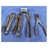 Assortment of Adjustable Locking Pliers...