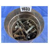 1/2 Coffee Can of Bolts 3/8x2'