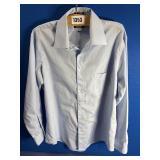 Size 16.5 Mens, Town Craft Light Blue Shirt