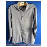 Size 16-16.5 Mens, Arrow Blue Check Shirt