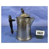 Vintage Majestic Coffee Pot Silver on Copper,...
