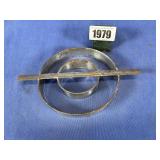 Vintage Metal Donut Cutter, Inner Ring: 2',...