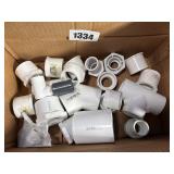 New (18) PVC Fittings, Various Types & Sizes