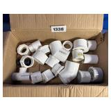 New (18) PVC Fittings, Various Types & Sizes