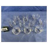 Fostoria, Crystal, 110 Starburst; (2) Stemware...