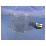 Paulson Mfg. Clear Curved Helmet Visor