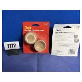 New DoIt Non Slip Furniture Cups, 1.75', 4 Per...