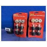 New DoIt Self-Leveling Table Glides, 1', 4 Per...