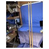 2 Gold Tone Metal Stair Edge, 1x1.25x72'L