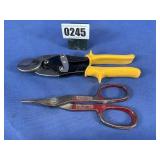 KR Cable Cutters & Red USA Tin Snips