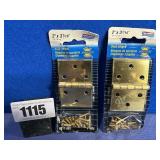 New National Solid Brass Assorted Hardware, 2...