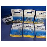 New National Zinc Assorted Hardware, 6 Packages