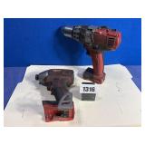 Milwaukee Cordless Impact Driver & Cordless...