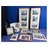 4 Pictures 8.5x6.5, 25 Anniversary Ceramic...