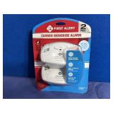 New First Alert 2 Pack Carbon Monoxide Alarm,...