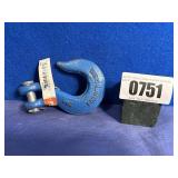 New National Mfg. Hook 5/16' Clevis Slip Blue...