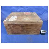 Vintage Wood Crate w/Screws 15x12x7.25'