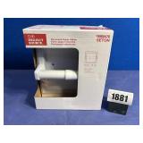 New Seton Recessed White Toilet Paper Holder 6.4'