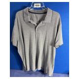 Men's XXL George Blue Polo Shirt  Short Sleeve