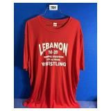 Men's 2XL Sport Tek Lebanon Wrestling Shirt...