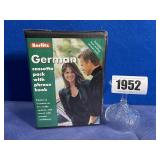 New Berlitz German Cassette Pack w/Phrase Book,