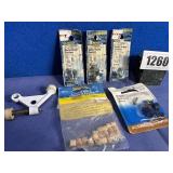New (6) National  Misc. Hardware Packages