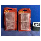 New (2) Doit Plastic Spiked Cups, 1 7/8', 4 Per...