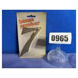 New Wessel House Number, 5' Die Cast Alloy,...