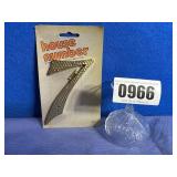 New Wessel House Number, 5' Die Cast Alloy,...