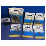 New National Solid Brass Assorted Hardware, 6...