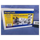 Brass Craft Power Auto-Feed Drum Auger in Box