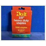New Doit Heavy Duty Staples, 3/8',#11, Wide...