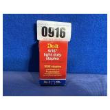 New Doit Light Duty Staples, 5/16', #2, Fits...