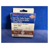 New Master Mechanic Wire Tacker Staples, 9/16',...