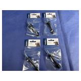 New Franklin Door Stop Matte Black, Qty: 4