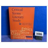 PB Book: Critical Terms for Literary Study...