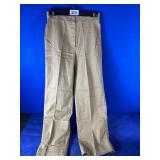 Sz 12 Gold Chino Slacks, Elastic Back Waist,...