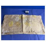 Material: Yellow Floral Sheer Polyester, 2 3/4...