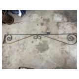 Metal Decorative Shelf Support 8.25x60'