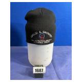 Men's New Black Knit Cap w/Omid & Swinney...