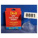 New Doit Heavy Duty Staples, 9/16',Fits...
