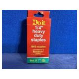 New Doit Heavy Duty Staples, 1/4',#11, Wide...