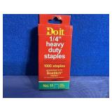 New Doit Heavy Duty Staples, 1/4',#11, Wide...