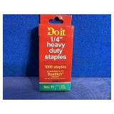 New Doit Heavy Duty Staples, 1/4',#11, Wide...