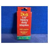 New Doit Heavy Duty Staples, 1/4',#11, Wide...