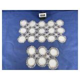 Vintage Doily Ecru Doily w/3' Rounds 8x15' &...
