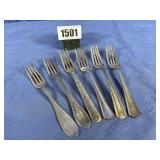 6 Mismatched  Forks