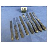 Dinner Knife Assortment, Qty: 8